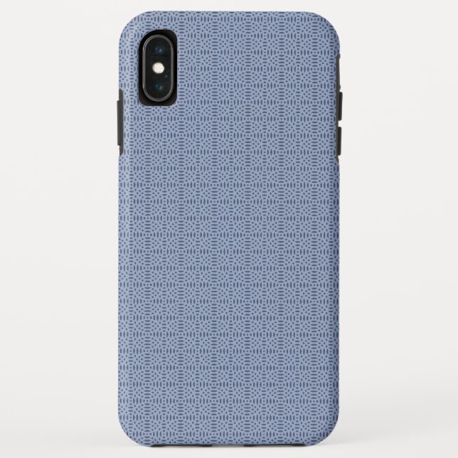 Funda De Case-Mate Para iPhone patrón continuo de formas circulares (Reverso)