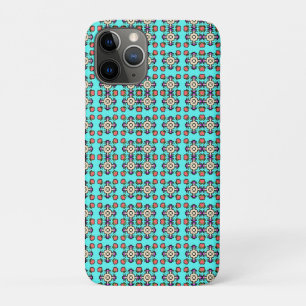 Funda Para iPhone 11 Pro Patrón continuo de mandala floral