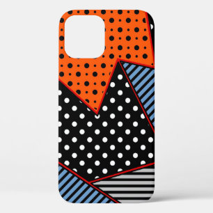 Funda Para iPhone 12 patrón creativo sin fisuras con composición geomét