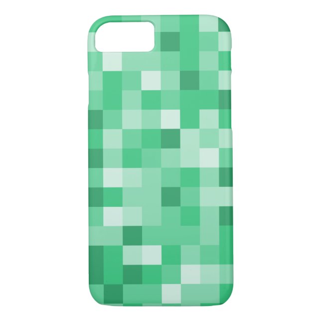 Funda De Case-Mate Para iPhone Patrón cuadrado (Reverso)