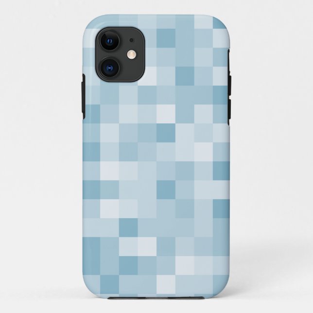 Funda De Case-Mate Para iPhone patrón cuadrado (Reverso)