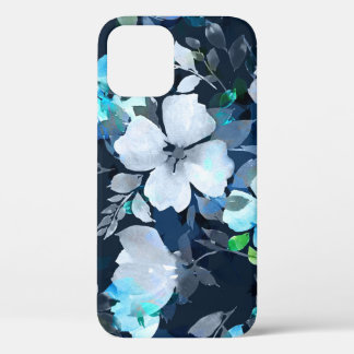 Funda Para iPhone 12 Patrón de acuarela de la elegancia floral
