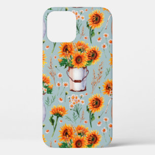 Funda Para iPhone 12 Patrón de acuarela sin igual con un color luminoso