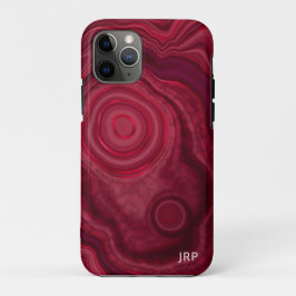 Funda Para iPhone 11 Pro Patrón de agrandamiento de abstracto profundo del