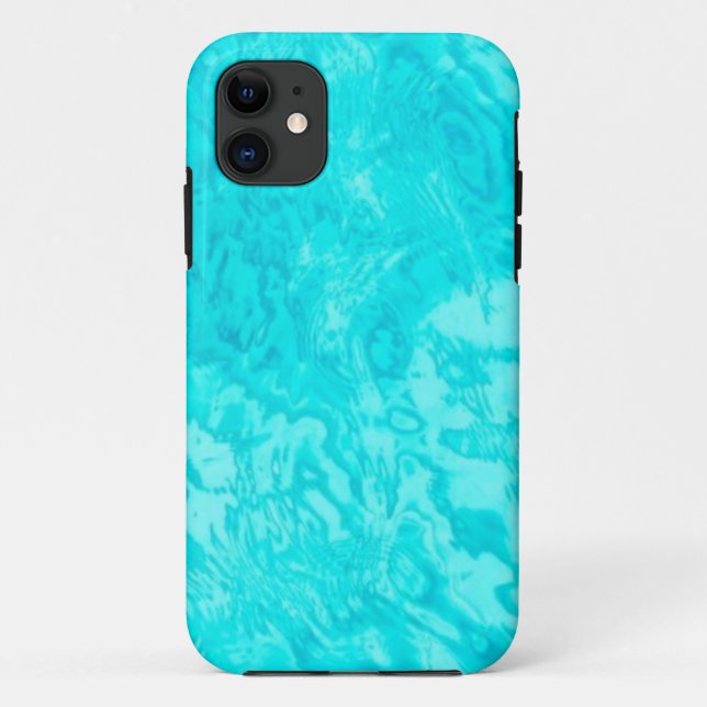 Funda De Case-Mate Para iPhone Patrón de agua (Reverso)