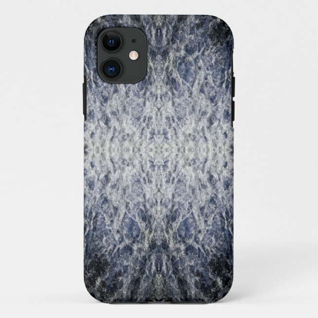 Funda De Case-Mate Para iPhone Patrón de agua marina (Reverso)