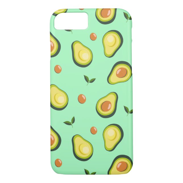 Funda De Case-Mate Para iPhone Patrón de aguacate (Reverso)