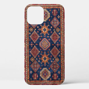 Funda Para iPhone 12 Patrón de alfombra turca persa oriental