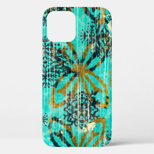 Funda Para iPhone 12 Patrón de alfombras étnicas tribales poco entumeci