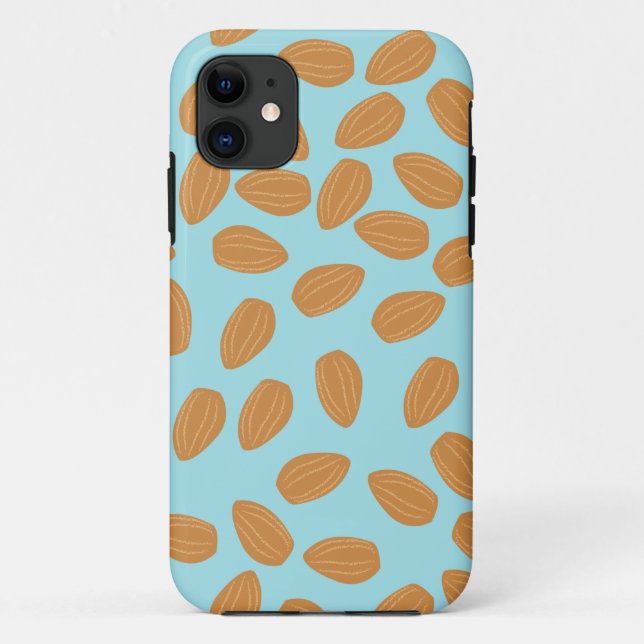 Funda De Case-Mate Para iPhone Patrón de almendra (Reverso)