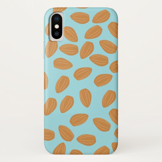 Funda De Case-Mate Para iPhone Patrón de almendra (Reverso)