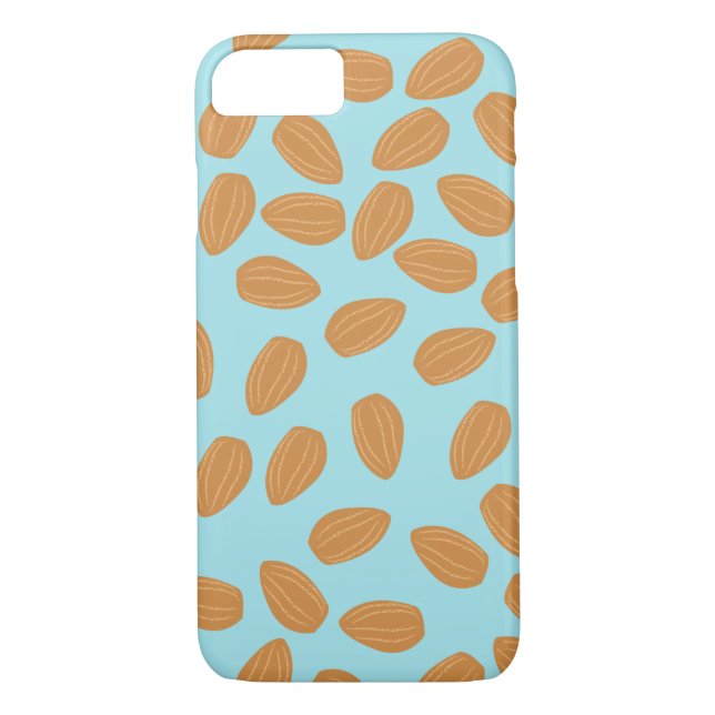 Funda De Case-Mate Para iPhone Patrón de almendra (Reverso)