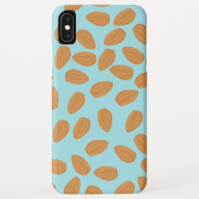 Funda De Case-Mate Para iPhone Patrón de almendra (Reverso)