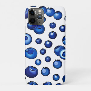 Funda Para iPhone 11 Pro Patrón de Arándanos Frescos