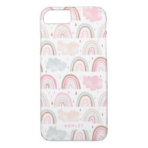 Patrón de arco iris moderno