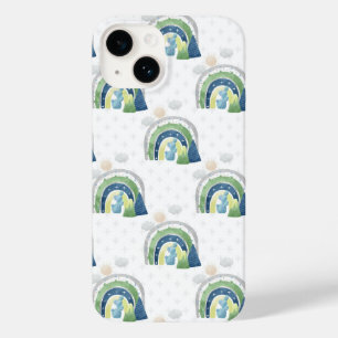 Funda Para iPhone 14 De Case-Mate Patrón de Arcoíris en Acuarela
