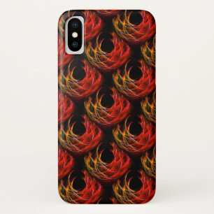 Funda Para iPhone X Patrón de Arte Abstracto Elegante Boho Moderno Lin