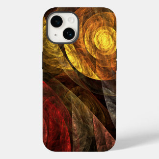 Funda Para iPhone 14 De Case-Mate Patrón de Arte Abstracto Floral Moderno de Flor So
