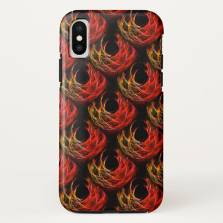 Funda Para iPhone X Patrón de Arte Abstracto Moderno Boho Elegante Lin