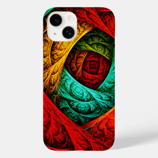 Funda Para iPhone 14 De Case-Mate Patrón de arte colorido artístico moderno abstract