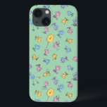 Funda Para iPhone 13 Patrón de arte pop del azúcar de Woodstock<br><div class="desc">Echa un vistazo a este super lindo patrón de Woodstock en un suave y sugorio patrón pastel.</div>