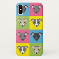 Patrón de arte pop personalizado italiano