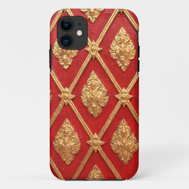 Funda De Case-Mate Para iPhone Patrón de arte tailandés (Reverso)
