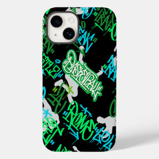 Funda Para iPhone 14 De Case-Mate Patrón de Artes de Hip Hop Street Black BG