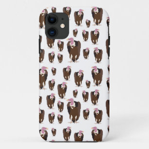 Funda Para iPhone 11 Patrón de aves buitre