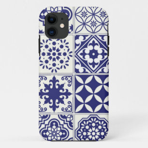 Funda Para iPhone 11 Patrón de azulejos de cerámica