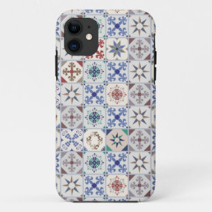 Funda Para iPhone 11 Patrón de azulejos de cerámica
