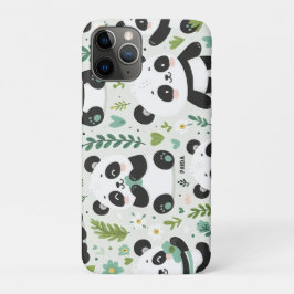 Funda Para iPhone 11 Pro Patrón de Baby Panda