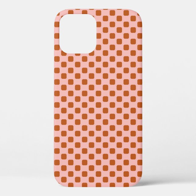FUNDA DE Case-Mate PARA iPhone PATRÓN DE BALDOSAS ABSTRACTAS. (Reverso )