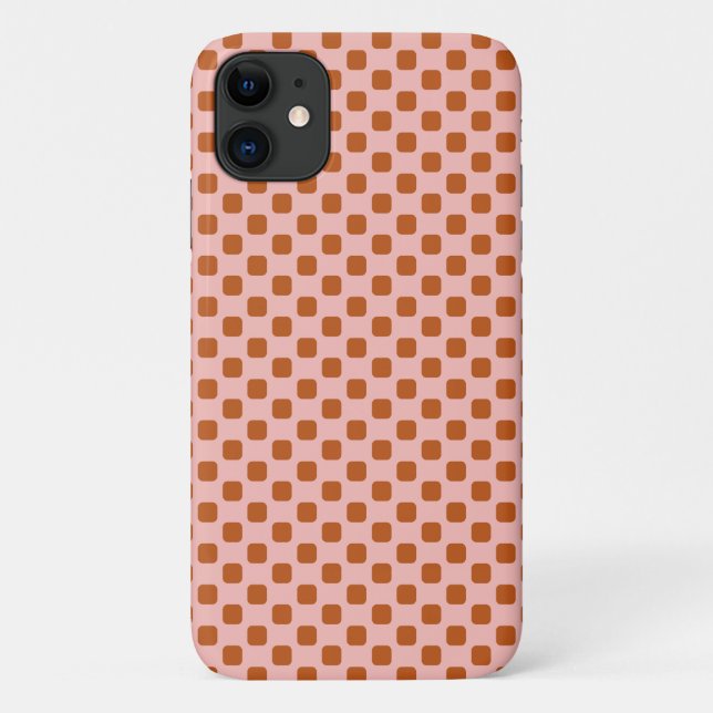 FUNDA DE Case-Mate PARA iPhone PATRÓN DE BALDOSAS ABSTRACTAS. (Reverso)