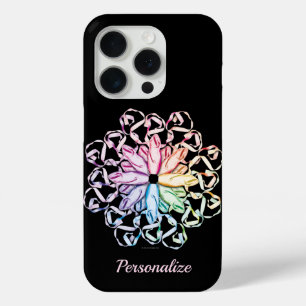 Funda Para iPhone 15 Pro Patrón de ballet (espectral)