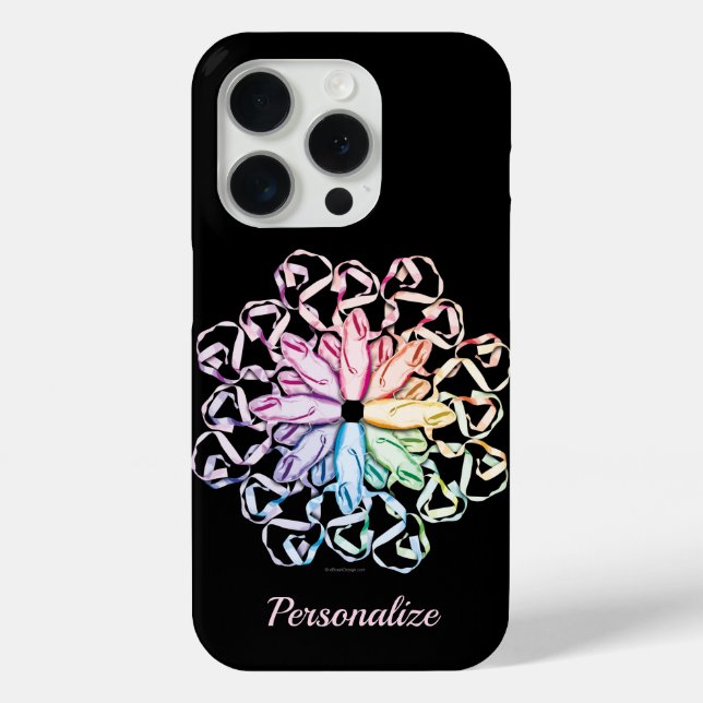 Funda De Case-Mate Para iPhone Patrón de ballet (espectral) (Reverso )