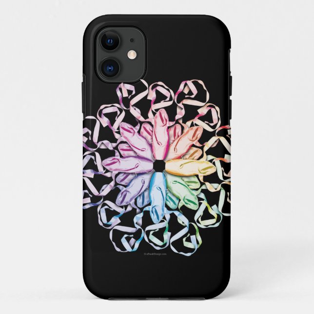 Funda De Case-Mate Para iPhone Patrón de ballet (espectral) (Reverso)