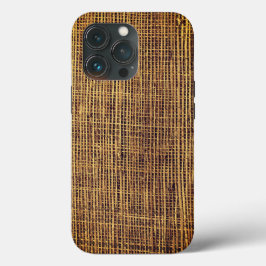 Funda Para iPhone 13 Pro Patrón de bambú tejido