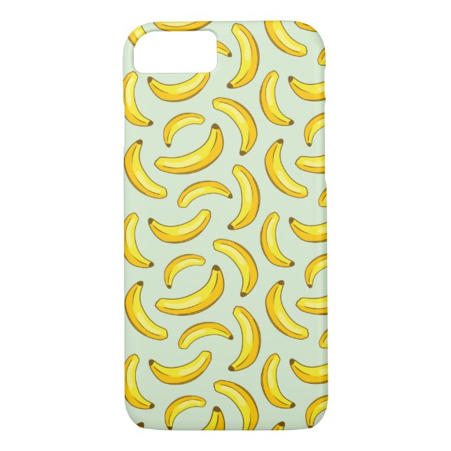Funda De Case-Mate Para iPhone Patrón de banana (Reverso)