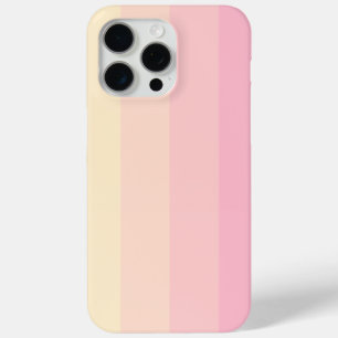 Funda Para iPhone 15 Pro Max Patrón de banda de Pastel minimalista con tonos Su