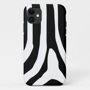 Funda Para iPhone 11 Patrón de bandas de impresión de cebra