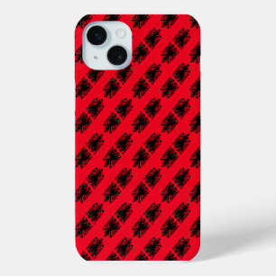 Funda Para iPhone 15 Mini Patrón de bandera de Albania