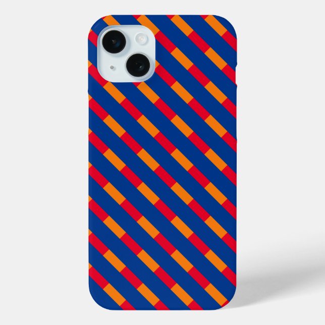 Funda De Case-Mate Para iPhone Patrón de bandera de Armenia (Reverso )