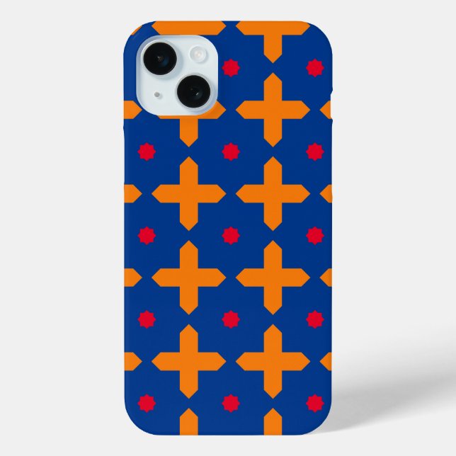 Funda De Case-Mate Para iPhone Patrón de bandera de Armenia (Reverso )