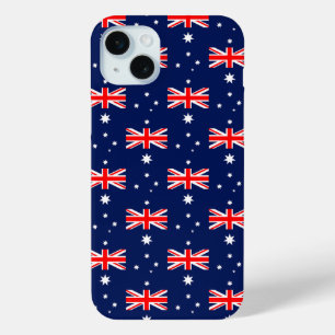 Funda Para iPhone 15 Mini Patrón de bandera de Australia