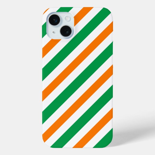 Funda De Case-Mate Para iPhone Patrón de bandera de Irlanda (Reverso )