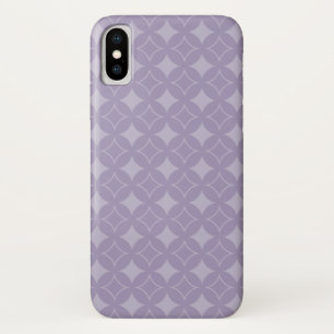Funda Para iPhone X Patrón de barco Lavender