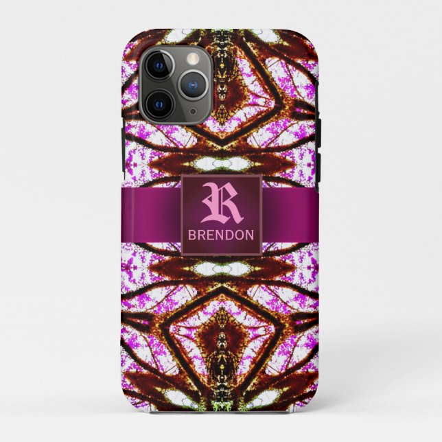 Funda De Case-Mate Para iPhone Patrón de Batik Rosa de Nueva Era (Reverso)