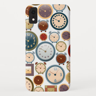 Funda Para iPhone XR Patrón de bloques antiguos de vintage