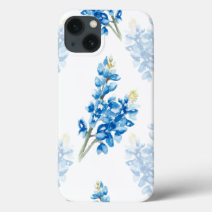 Funda Para iPhone 13 Patrón de Bluebonnet